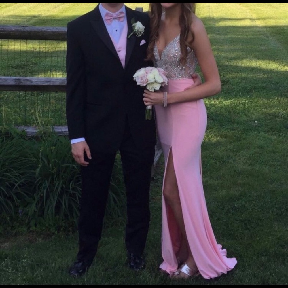 Pink prom dress for sale!